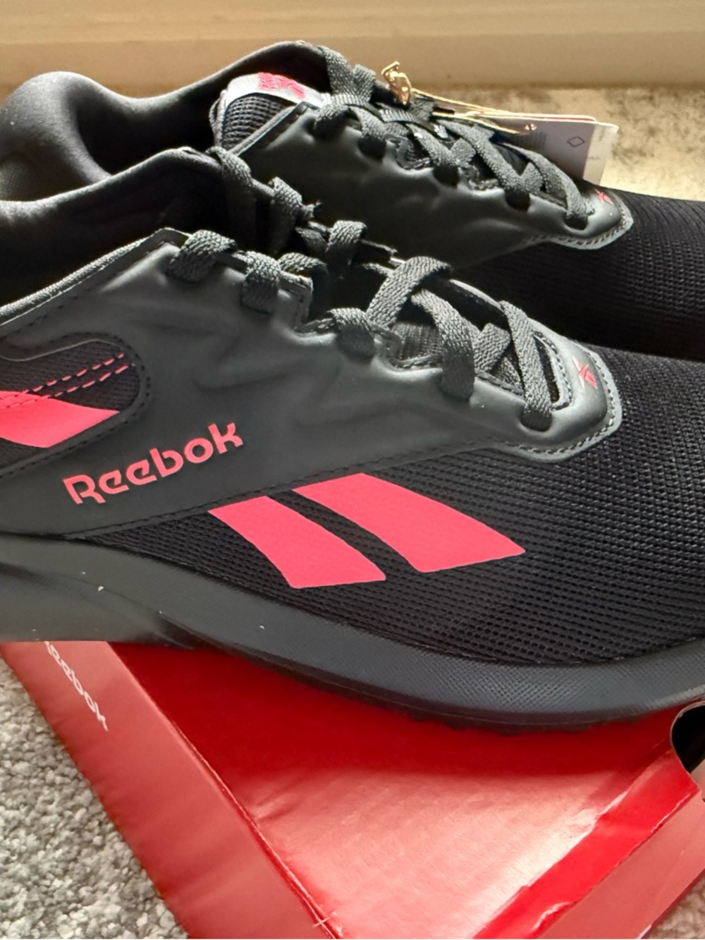 Women’s Reebok Lite 5 Black & Pink Running Shoe